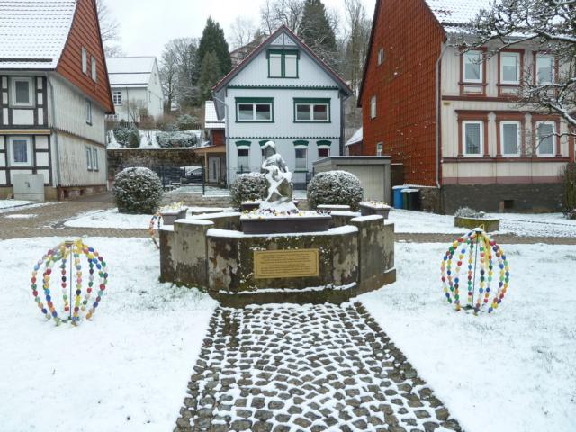BG 473 österl Zwergenbrunnen i Schnee 06042021
